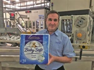 “Demand for tissue is simply outstripping supply and it is essential we continue searching for ways in which we can ensure consistent supply of our products to consumers.” Tony Hulme